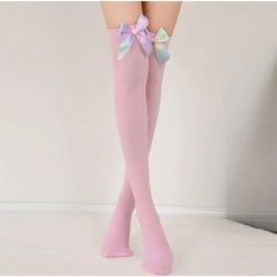 fishnet stockings Pink os