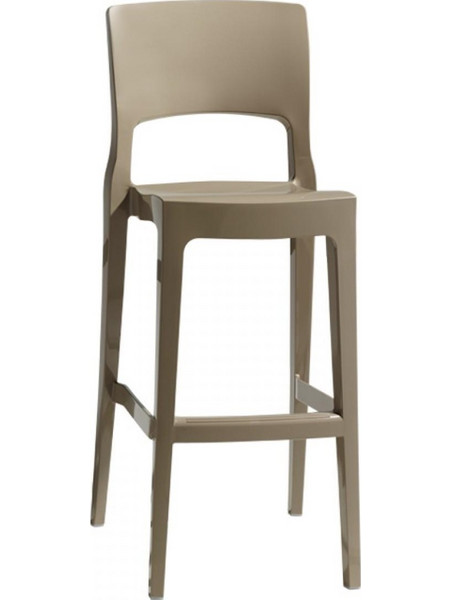 SCAB BAR STOOL ISY TECHNOPOLYMER ART. 2328 - (47X53X74/109 cm)