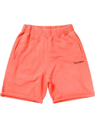 NO PROBLEMO Mini Problemo Sweatshorts - Coral