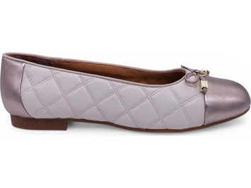 Μπαλαρίνες STONEFLY SALLY 3 223548 E9W MATELASSE NAP/LAMINATED LT PINK TINT/SIMPLY TAUPE