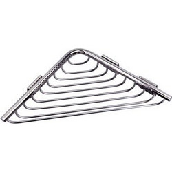 Καλάθι γωνιακό σχαρωτό RETI 9631 Χρωμέ KARAG 15x15x3cm