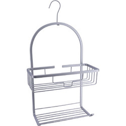 Ραφιέρα Μπάνιου Διπλή (28x12.5x49.5) T-D Caddy Chrome 9100899
