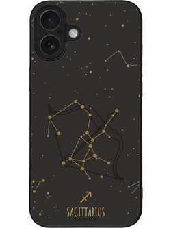 Sonique Zodiac Series Sagittarius Back Cover (iPhone 16 Plus)