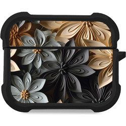Sonique 3D Flower Series Θήκη Σιλικόνης για AirPods Pro 3 Γκρι