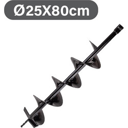 NAKAYAMA PD1250 ΑΡΙΔΑ ΤΡΙΒΕΛΛΑΣ Φ25X80CM, ΔΙΠΛΗ ΕΛΙΚΩΣΗ 043287