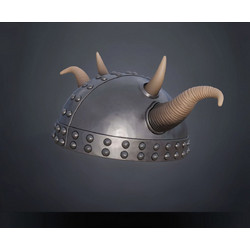 Φιγούρα Cosplay Ruffnut Helmet 3D εκτυπωμένη
