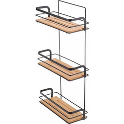 Εταζέρα Μπάνιου 3 Θέσεων (25.5x10.5x49cm) Bamboo Essentials Estia
