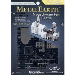 Metal Earth Neuschwanstein Castle Συναρμολογούμενο Μεταλλικό Μοντέλο Μνημείου