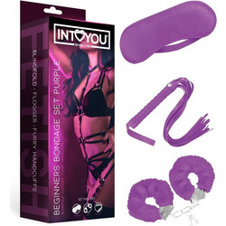 IntoYou Beginners Bondage BDSM Set Μωβ