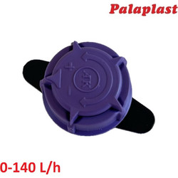 Ρυθμιζόμενος Σταλάκτης BUBBLER 0-140 L/h Palaplast