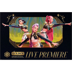 (GOLDEN LIVE) Maxi Poster K-POP DEMON HUNTERS