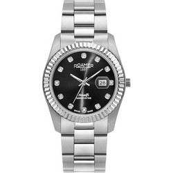 Roamer Γυναικείο Ρολόι με Ασημί Μεταλλικό Μπρασελέ R852844415920