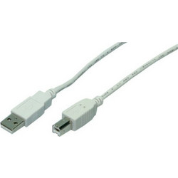 Καλώδιο USB 2.0 σε USB-B M/M LogiLink CU0007 2m Γκρι
