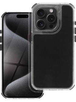 Forcell iPhone 16 Matrix Θήκη Σιλικόνης - Black
