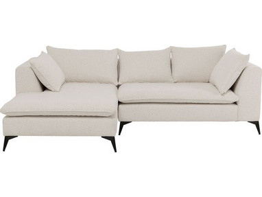 Kare Design Jimmy Γωνιακός Καναπές Υφασμάτινος Αριστερή Γωνία Μπεζ 270x170x70cm
