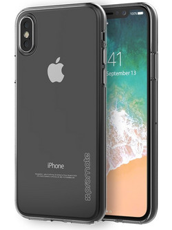 Promate Lucent-X Πλαστική Θήκη Προστασίας για iPhone Χ - Διάφανη