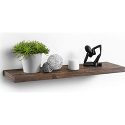 Ράφι Τοίχου Homea με διαστάσεις 75x22.8x3.4cm - Noyer 6RAN792NY