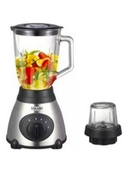 Sokany SK-144 Μπλέντερ για Smoothie με Γυάλινη Κανάτα 1.5lt 450W