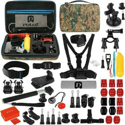 Puluz Σετ Αξεσουάρ 53 in 1 Ultimate Combo Kit για Action Cameras PKT27