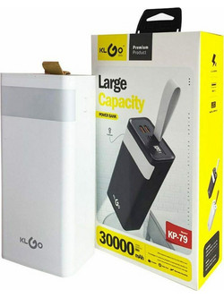 KLGO Kp-79 Power Bank 30000mAh White