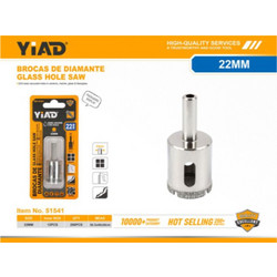 Ποτηροτρύπανo Διαμαντέ 22mm Yiad 51541