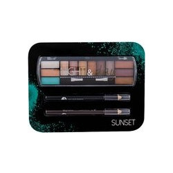2K Night & Day Sunset Eyes Palette - Gift set for eye make-up