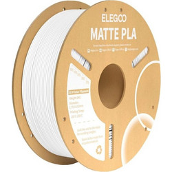 Elegoo Νήμα 3D Εκτυπωτή PLA Matte 1.75 mm - White