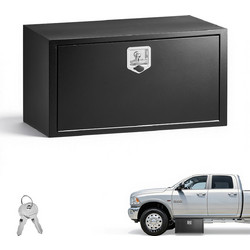 VEVOR Υποδαπέδια Εργαλειοθήκη Φορτηγού 914x457x457 mm, Ατσάλινο Κουτί Αποθήκευσης με Κλείδωμα και Κλειδιά, Αδιάβροχο, Μαύρο CDGJX3361818CIEJ3001V0