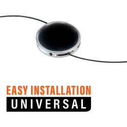 Nakayama PB320 Κεφαλή Μεσινέζας Αλουμινίου 2 Εξόδων Universal