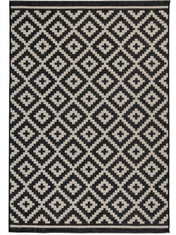 Royal Carpet Flox Χαλί Ορθογώνιο Καλοκαιρινό Ψάθινο 160x235cm 721K Black