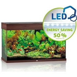 Juwel Aquarium Rio 125 Ενυδρείο Ψαριών με Φωτισμό, Θερμαντήρα, Κυκλοφορητή & Φίλτρο 125lt Καφέ