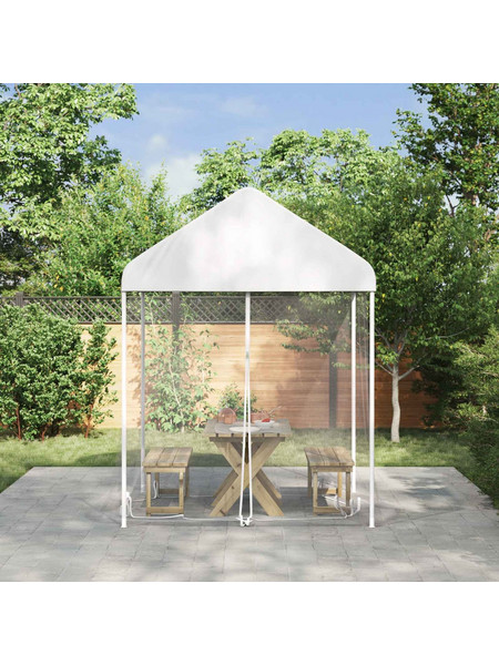 vidaXL Κουνούπι για Περίπτερο 220 mesh Λευκό 2 x 2 x 2 m Πολυεστέρας