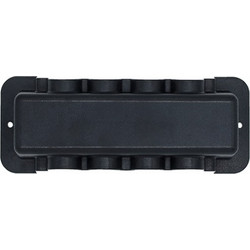 ΜΠΑΡΑ ΒΑΡΕΩΣ ΤΥΠΟΥ 600Α ΤΕΜΑΧΙΟ Τύπος Κάλυμμα Μπαρας Μαύρου Χρώματος για κωδικό 02378-4 02378-4CBK