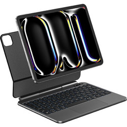 WiWu Magic Magnetic Keyboard Θήκη Πληκτρολόγιο Tablet iPad Air 13 / Pro 12.9 Black