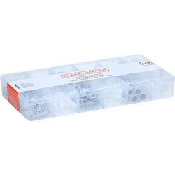 Σετ Πλαστικα Βύσματα Black & Decker Γενικής Χρήσης 138τμχ 871125223829