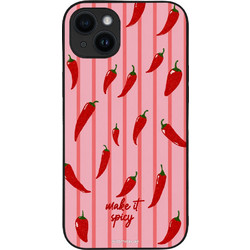 Sonique Stripe Stories Series Θήκη με Σχέδιο «Make It Spicy» (iPhone 14 Plus)