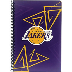 NBA - Los Angeles Lakers Σπιράλ Α4 Τετράδιο 105 Φύλλων 3 Θεμάτων