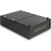 DELOCK κυτίο ένωσης 4 θυρών 66235 για Keystone modules, μαύρο