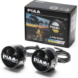 PIAA DKW531 piaa DKW531 LPW530 3.5" Round lamp kit 20W / 2000lm per lamp6000K / 4000K / 2500K 3 color modes Driving Beam