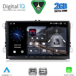 Digital IQ BLE 380_CPA Ηχοσύστημα Αυτοκινήτου με Οθόνη 9" & GPS