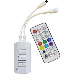 REMOTR CONTROL+CONTROLLER 24V RGB 10M DIGITAL STRIPS WITH MUSIC / 24VRGBDGC