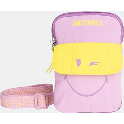 Παιδικό Τσαντάκι για Κορίτσια Smiley Crossbody ΡΟΖ