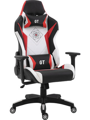 Varossi Brenda Καρέκλα Gaming Δερματίνης με Ρυθμιζόμενα Μπράτσα Μαύρη Κόκκινη 500-052