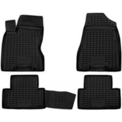 ΠΑΤΑΚΙΑ ΣΕ ΣΚΑΦΗ TPE ΛΑΣΤΙΧΟ ΓΙΑ NISSAN X-TRAIL 07/2007-05/2014 ΣΕ ΑΝΘΡΑΚΙ ΣΚΟΥΡΟ ΓΚΡΙ ΧΡΩΜΑ NOVLINE - 4 ΤΕΜ
