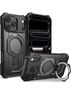 Tech-Protect MagForce MagSafe Matte Black (iPhone 17 Pro Max / iPhone 18 Pro Max)