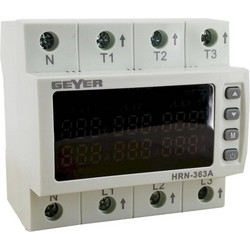 Ψηφιακός επιτηρητής τάσης 3Φ 230V 63A 3NO 4M HRN-363A
