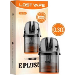 Lost Vape E Plus V2 Dual Mesh Cartridge 0.3 ohm 3ml