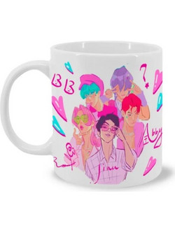 Κούπα Κεραμική KE K-Pop Demon Hunters Saja Boys 325ml Graffiti
