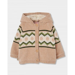 BOBOLI Knitwear jacket for baby boy - 224110 - ΑΓΟΡΙ - linen