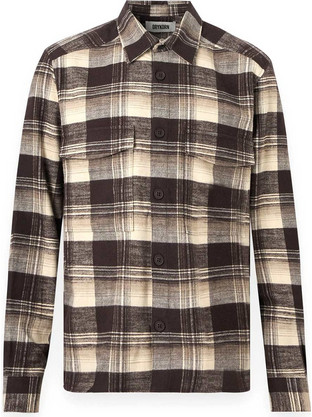 Drykorn GUNRAY_Z Ανδρικό Πουκάμισο Overshirt Καφέ 132055-1104